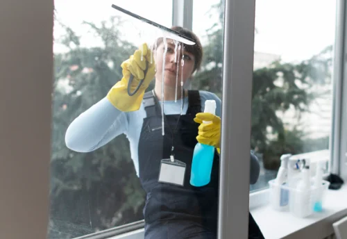 Nettoyage de vitres intérieures et extérieures à Andouque